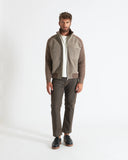 ETHAN | Suede and Knit Bomber