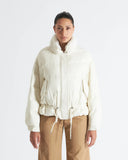 GAIA | Vicuña Down Jacket with Mink Collar