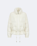 GAIA | Vicuña Down Jacket with Mink Collar