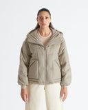 GRACE | Vicuña Puffer jacket with Hood