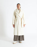 NORA | Double-breasted long coat