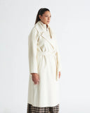 NORA | Double-breasted long coat