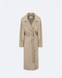 NORA | Double-breasted long coat